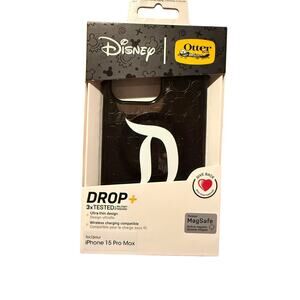 NIB Disney Parks Otter Box D Apple IPhone 15 Pro Max MagSafe Phone Case